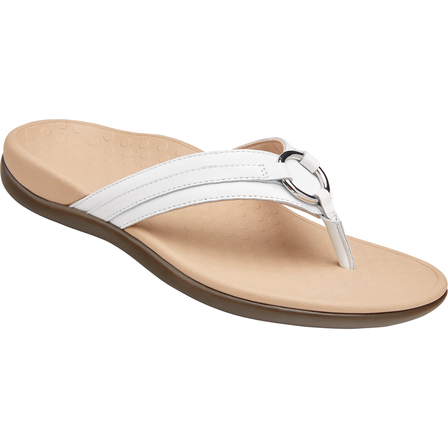 Womens Vionic Women's Vionic Tide Aloe White Leather White Leather