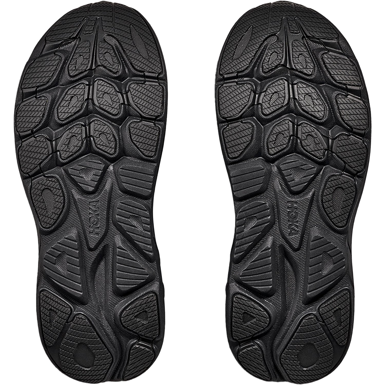 Mens Hoka one one Men's Hoka Clifton 10 Black/Black Mesh (Neutral Support) Black/Black