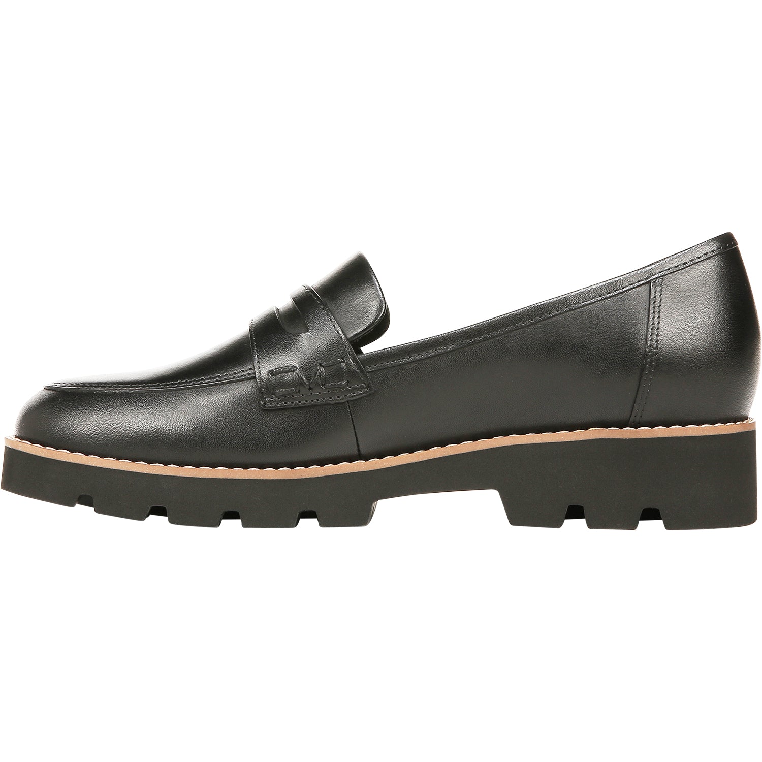 Womens Vionic Women's Vionic Cheryl II Black Leather Black Leather