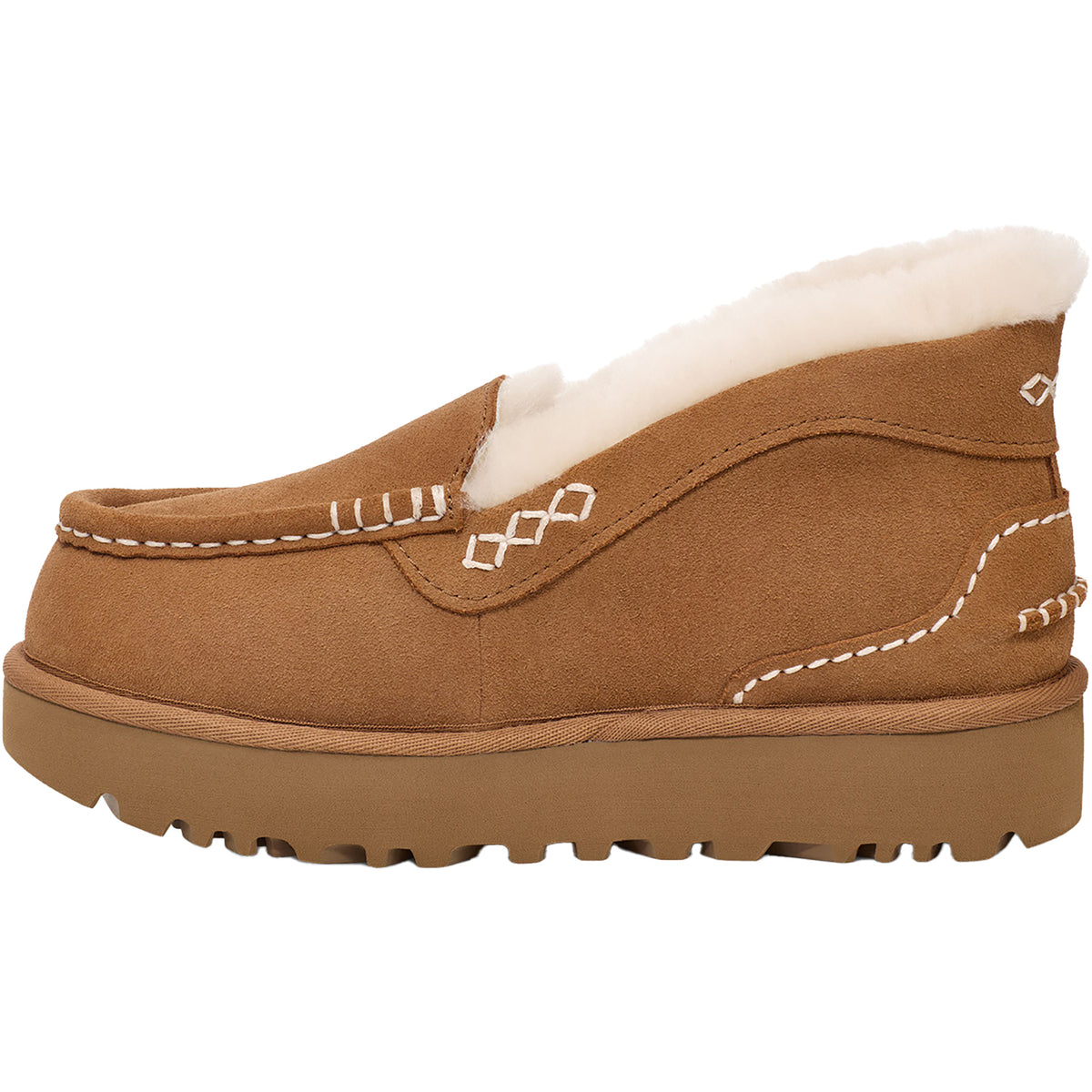 UGG Ansley Parc Women's Slippers Chestnut Sheepskin – Footwear etc.