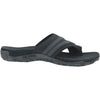 Womens Merrell Women's Merrell Terran Ari Wrap Black Leather/Fabric Black Leather/Fabric