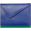 Womens Ili new york ili New York Mini Snap Tri-fold Wallet Cool Tropics Leather Cool Tropics Leather
