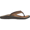 Mens Olukai Men's OluKai Ohana Koa Espresso/Molten Orange Synthetic Espresso/Molten Orange Synthetic
