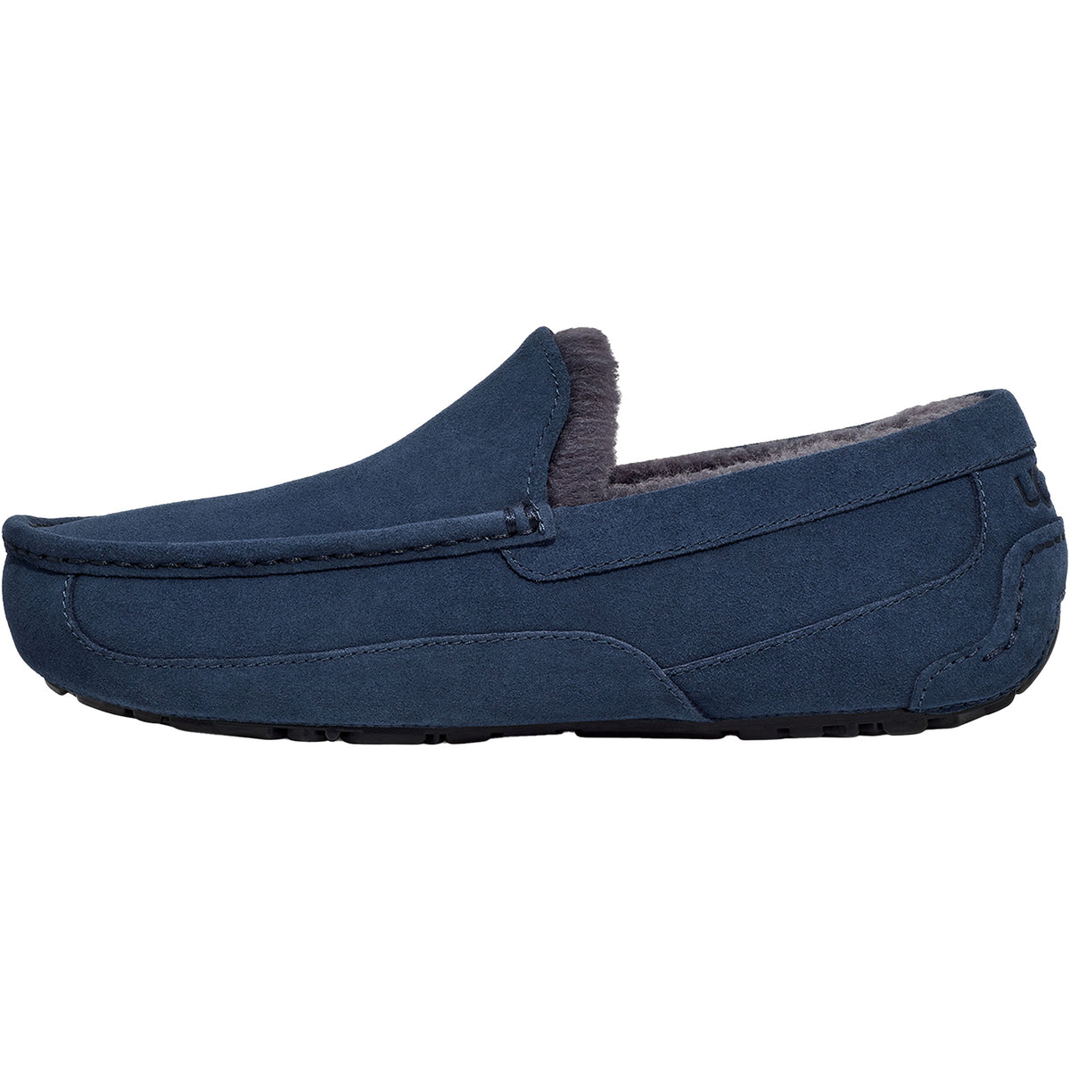 UGG Ascot Men's Loafer Slippers Deep Ocean Suede – Footwear etc.