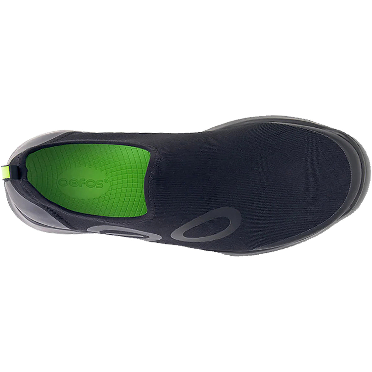 Oofos Oomg Fibre Low Mens 10 Shoes Slip On Sneaker Recovery Black Mesh Oofos Men main image 2