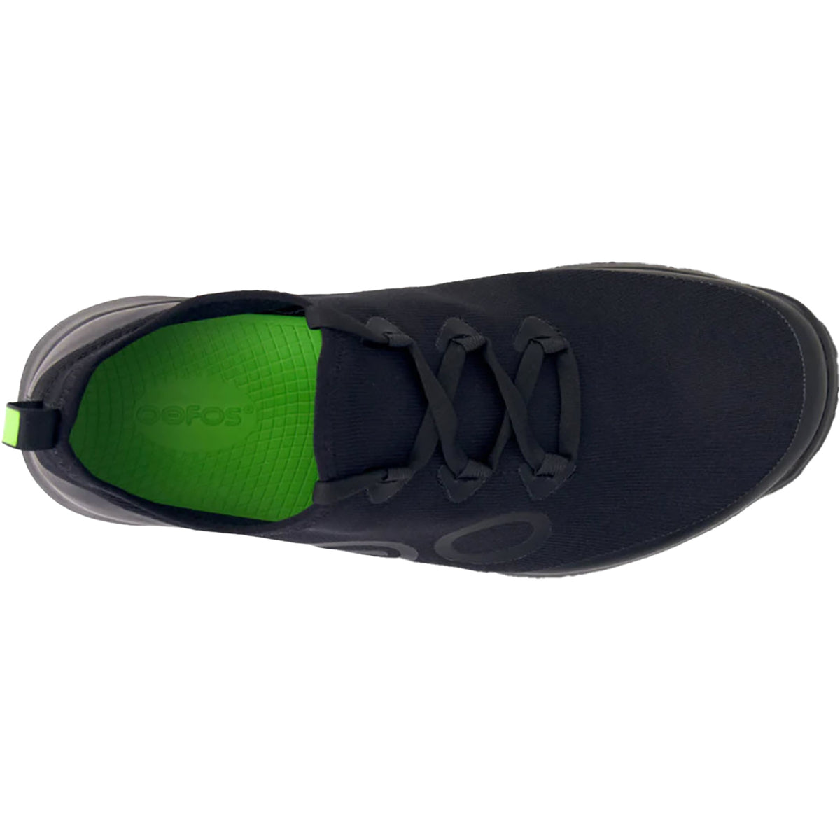 OOFOS Black Slip-On with Green Insole Accent Amazon.com | OOFOS OOmg Low Shoe, White & Black - Men main image 4