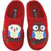 Womens Haflinger Women's Haflinger Olivia Red Wool Red Wool