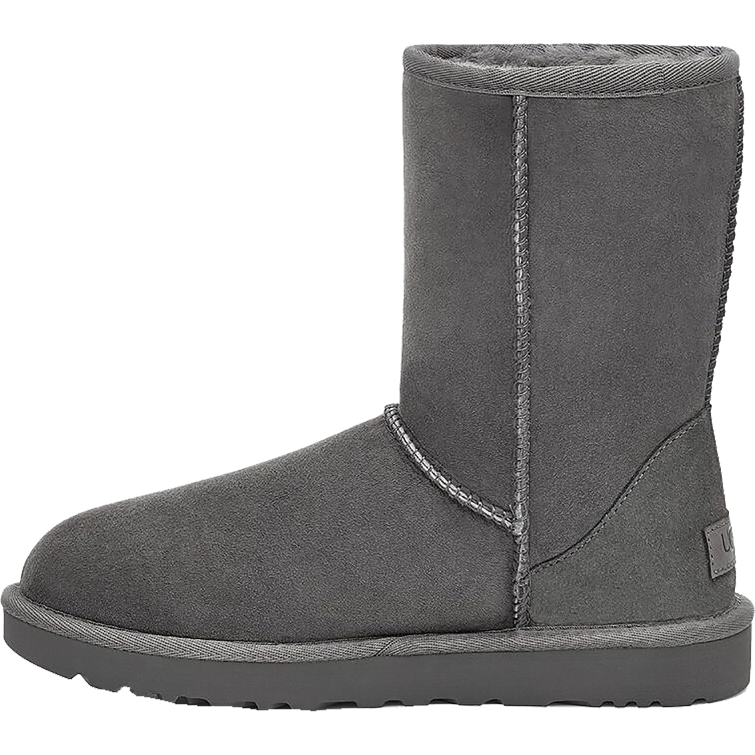 Womens Ugg Women's UGG Classic Short II Grey Sheepskin Grey Sheepskin