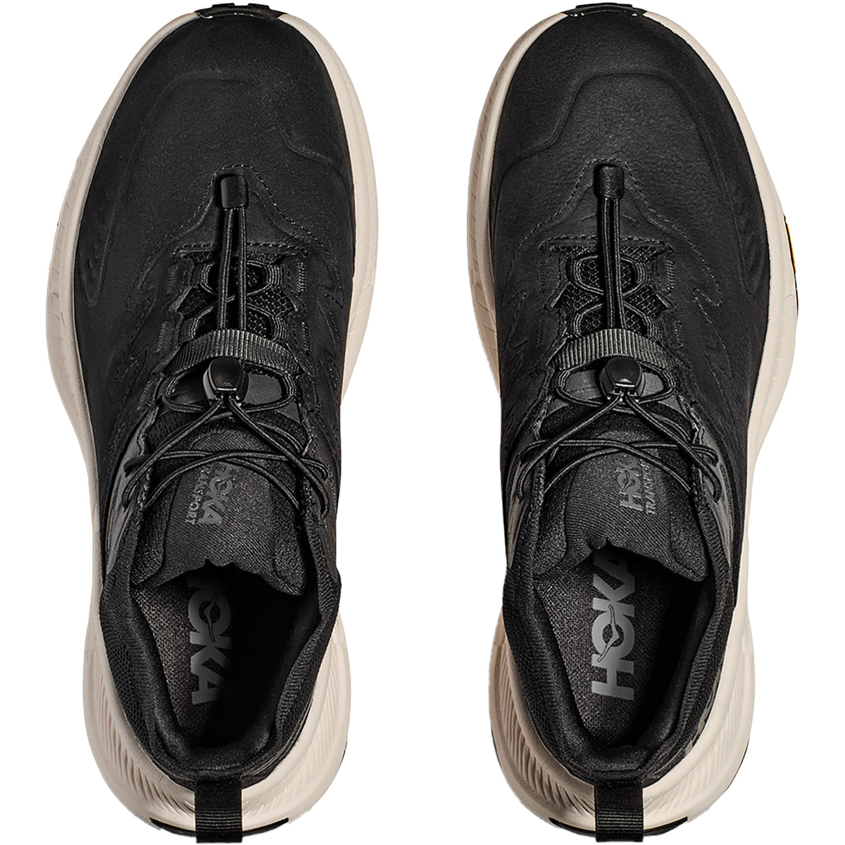Women's HOKA Transport Chukka GoreTex Black/Alabaster Synthetic