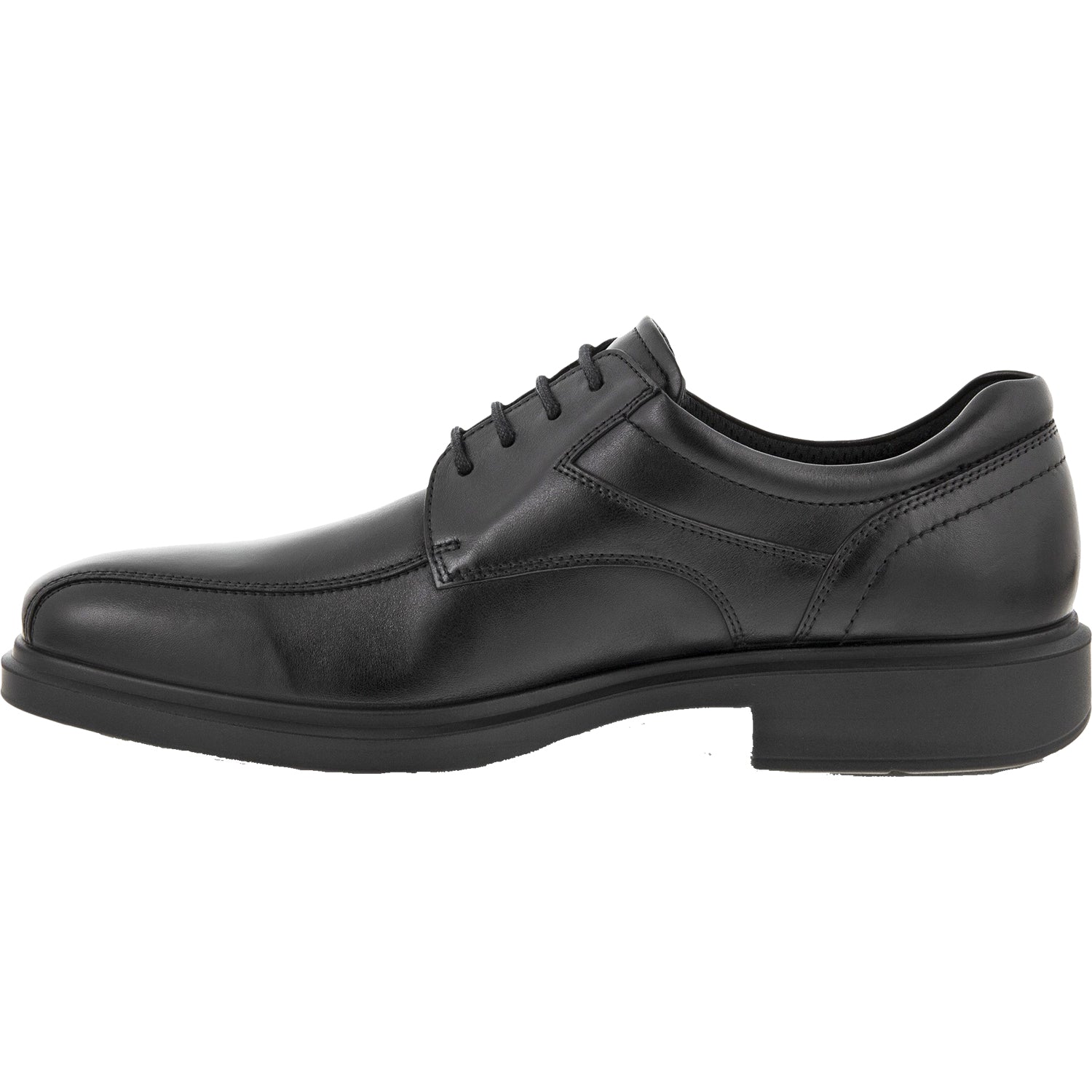 Mens Ecco Men's Ecco Helsinki 2.0 Bike Toe Tie Black Leather Black Leather