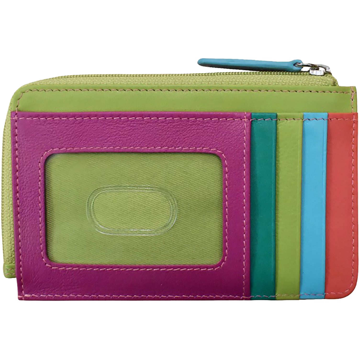 Ili new york ili New York Flat Card Case Paradise Multi Paradise Multi