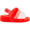 Womens Ugg Women's UGG Fluff Yeah Slide Lava Flow Multi Sheepskin Lava Flow Multi Sheepskin