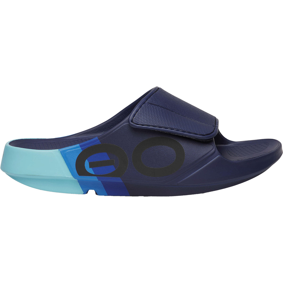 OOFOS OOahh Sport Flex Adjustable Recovery Slides Slate Women main image 2