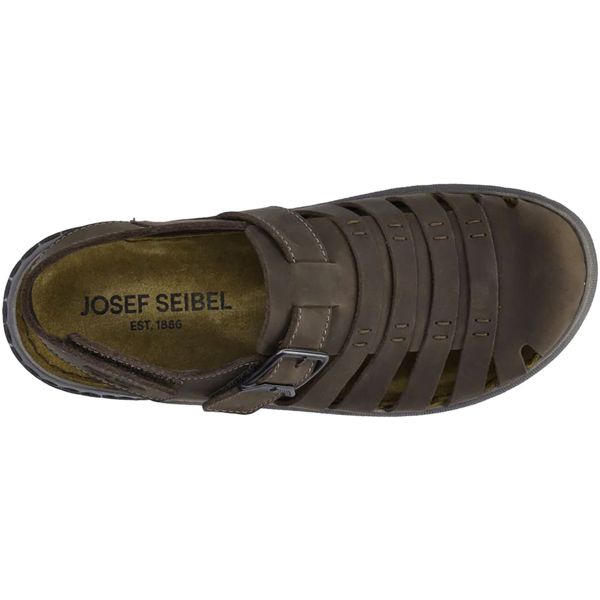 Josef Seibel Franklyn Sling Back Sandalen voor heren, Blauw, 39.5 EU : Josef Seibel Schuhfabrik GmbH