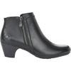 Womens Rieker Women's Rieker 70551-00 Sarah 51 Black Leather Black Leather