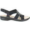 Womens Clarks Women's Clarks Leisa Joy Black Leather Black Leather