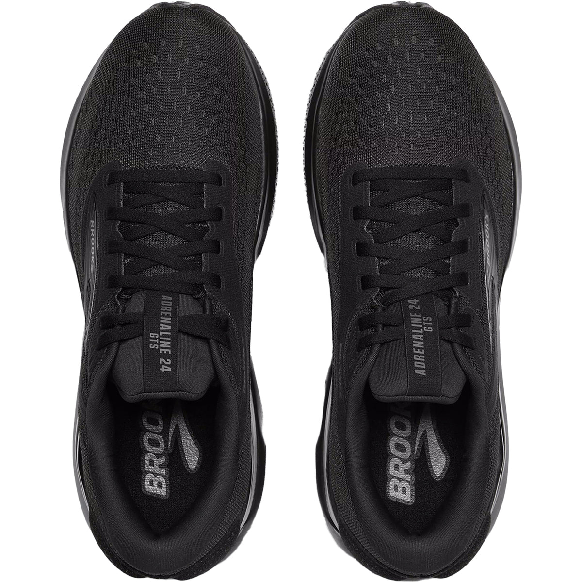 Brooks Adrenaline GTS 24 Mens Running Shoes Black Black  display picture 1