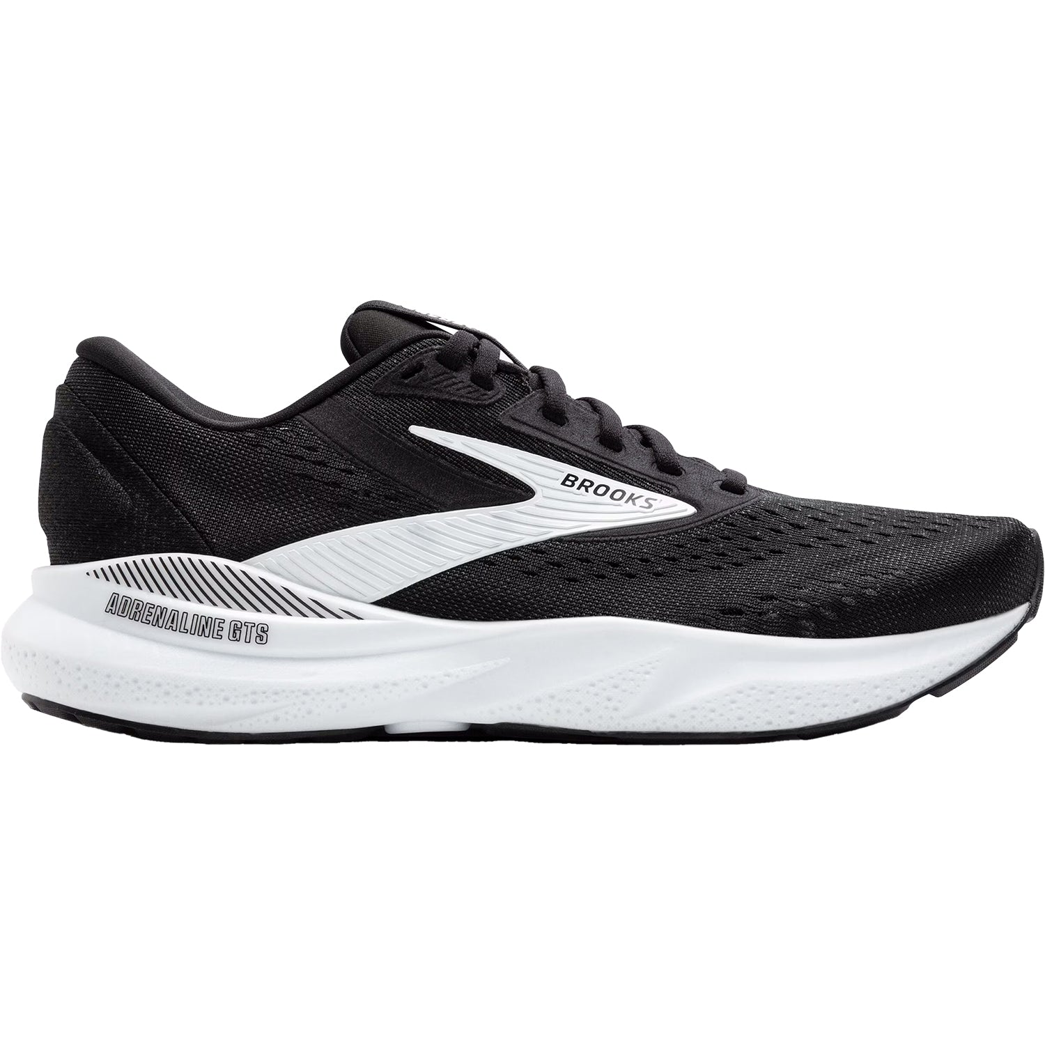Women's Brooks Adrenaline GTS 24 Stability Black/White Mesh