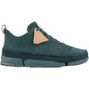 Womens Clarks Women's Clarks Trigenic Flex Emerald Nubuck Emerald Nubuck
