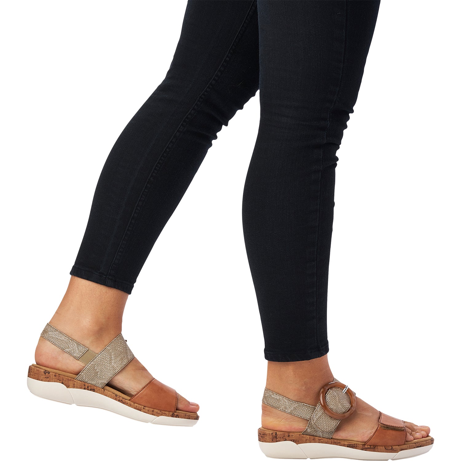 Womens Remonte Women's Remonte R6853-90 Jocelyn 53 Noccia/Taupe Metallic Leather Taupe Metallic Leather