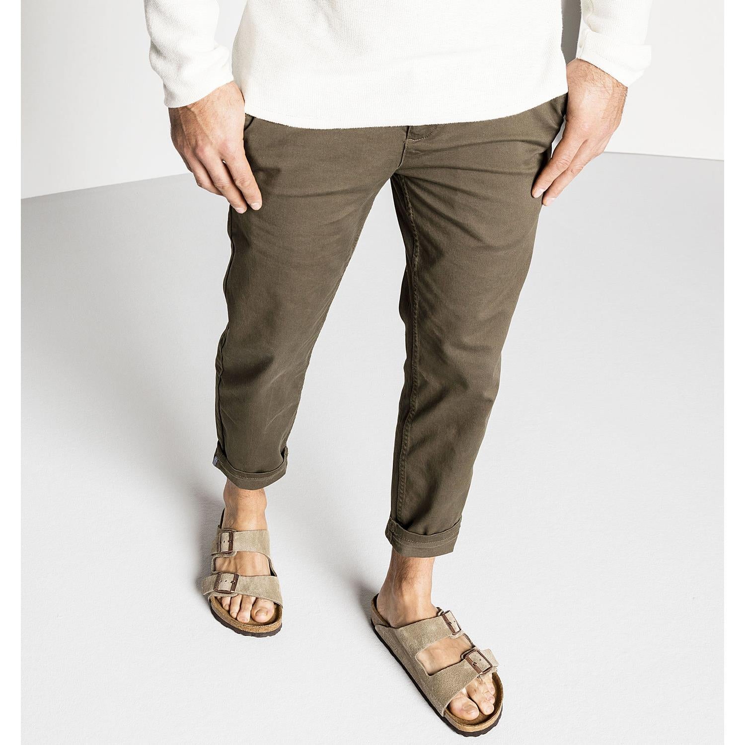 Unisex Birkenstock Unisex Birkenstock Arizona Soft Footbed Taupe Suede Taupe Suede