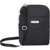 Womens Baggallini Baggallini Take Two RFID Bryant Crossbody Black Nylon Black Nylon