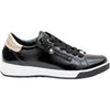 Womens Ara shoes Women's Ara Rei Low Black Patent Leather Black Patent Leather