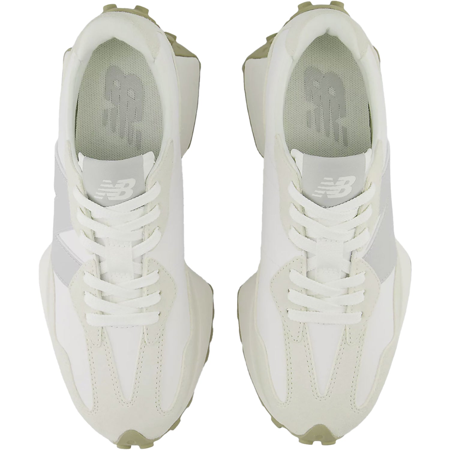 Womens New balance Women's New Balance WS327KE Salt/Brighton Grey Suede Salt/Brighton Grey Suede