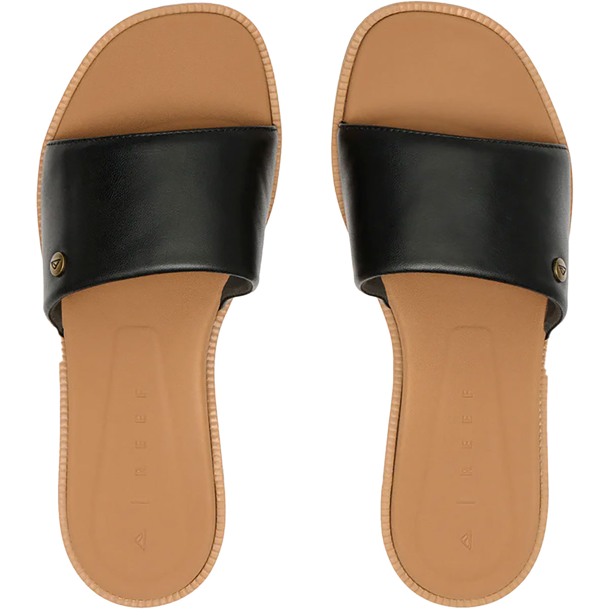 Women's REEF Sunny Arrianah Black/Tan Synthetic – Footwear etc.