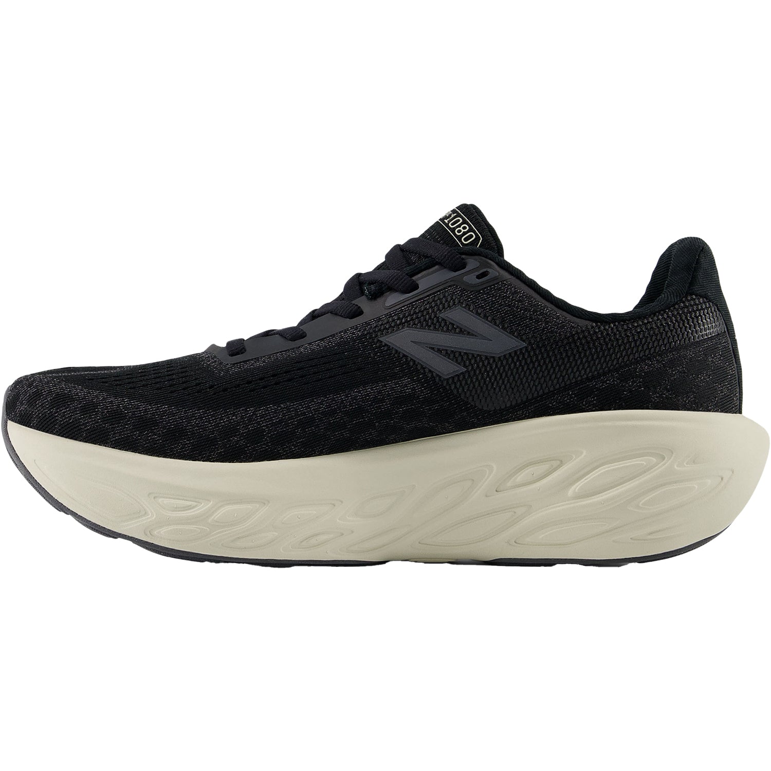 Womens New balance Women's New Balance W1080B14 Black\Phantom\Sea Salt Mesh (Neutral Support) Black/Phantom/Sea Salt