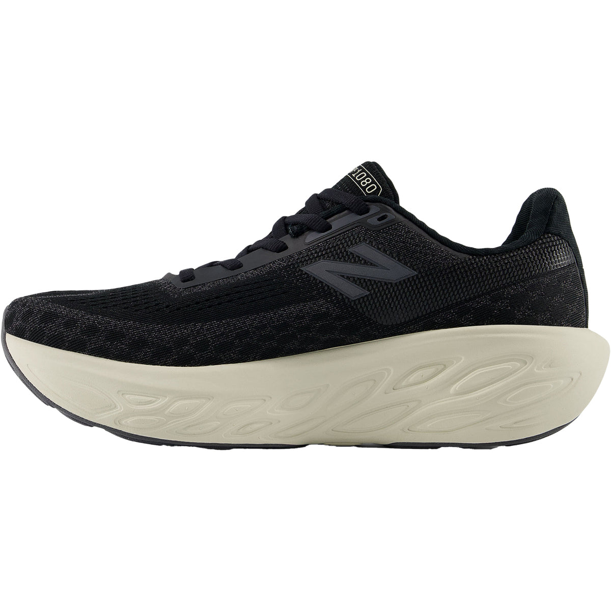 New Balance W1080B14 Women's Athletic Shoes Black/Phantom/Sea Salt