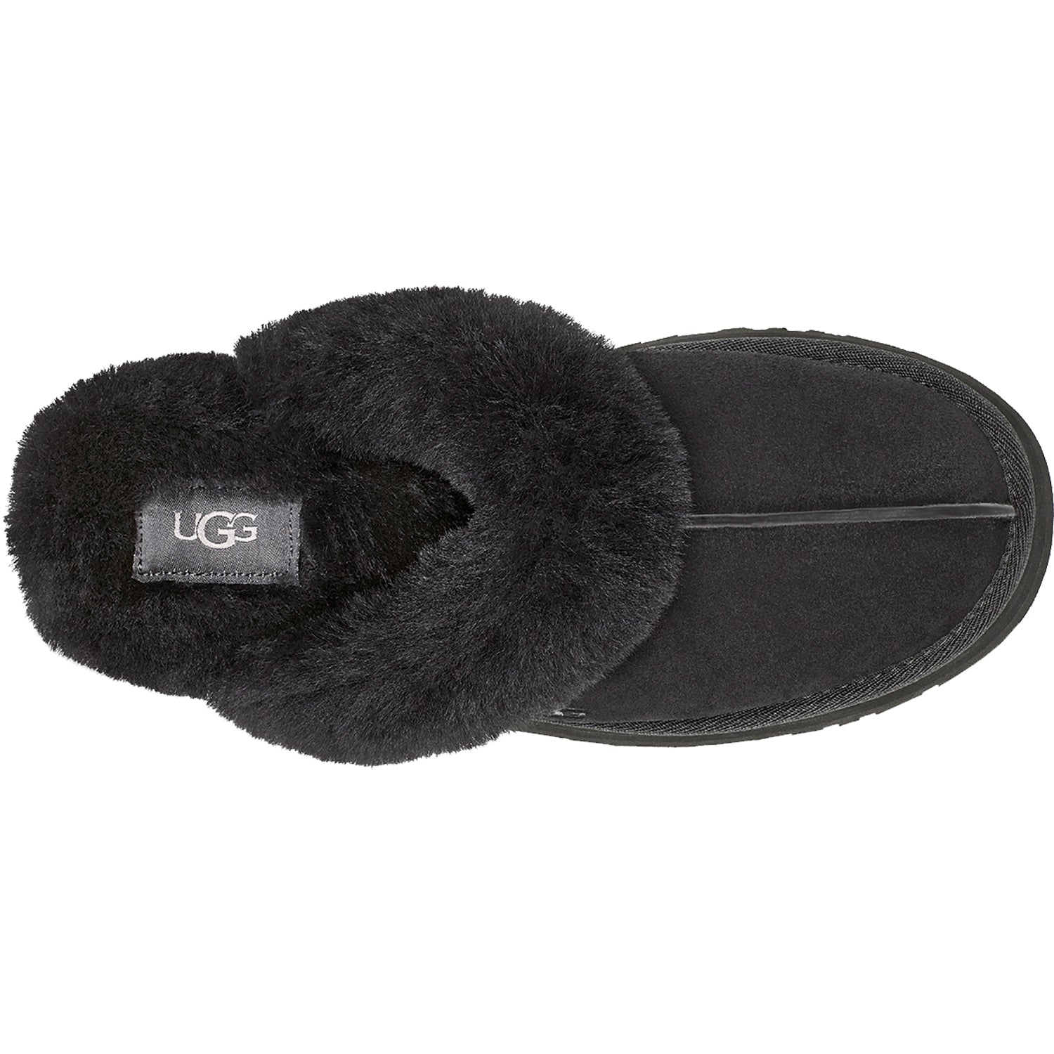 Womens Ugg Women's UGG Disquette Black Sheepskin Black Sheepskin