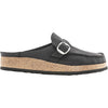 Womens Birkenstock Women's Birkenstock Buckley Black Oiled Nubuck Leather Black Oiled Nubuck Leather