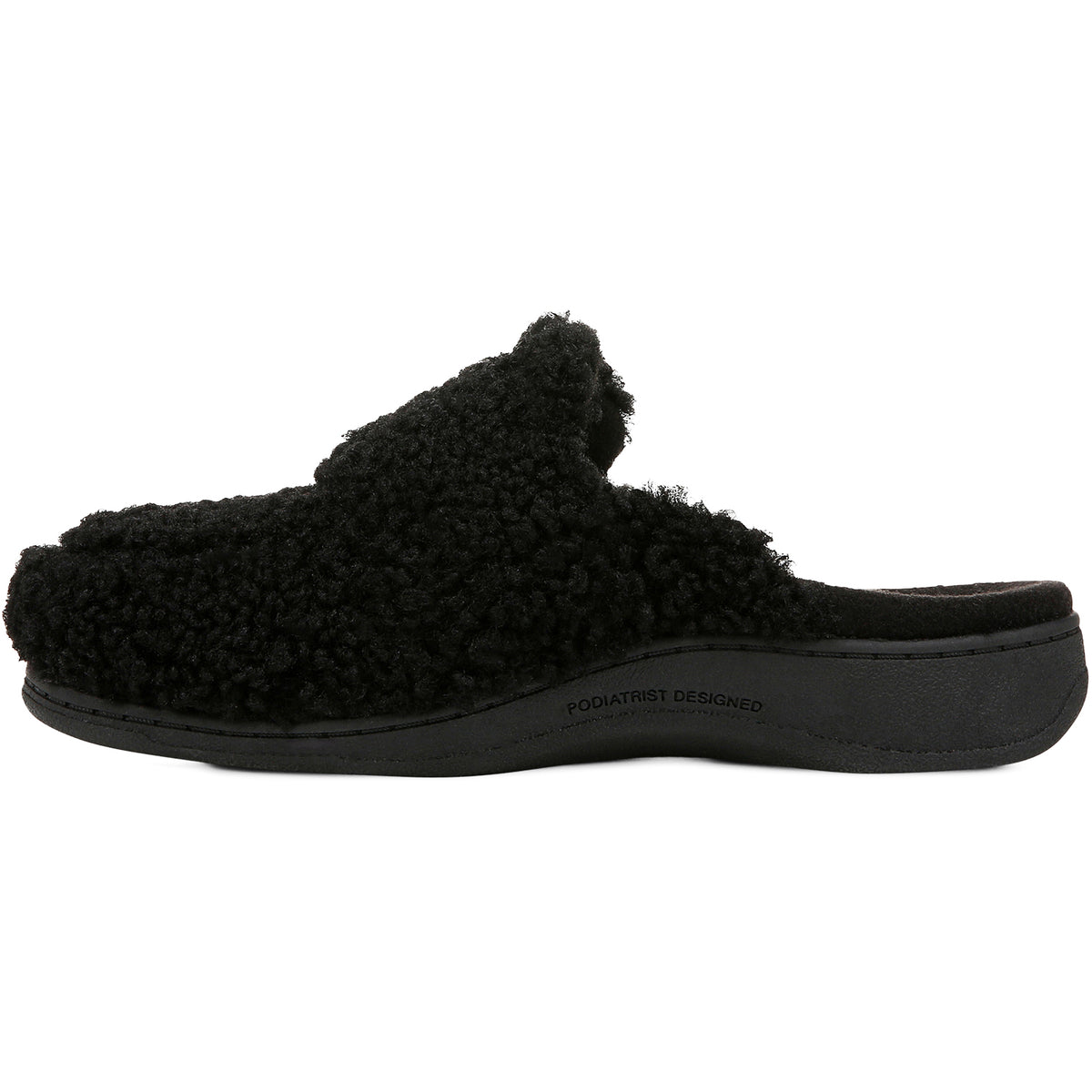 Vionic Gemma II Women's Slippers Black Shearling – Footwear etc.