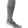 Womens Sockwell Women's Sockwell Damask Oyster Knee High Socks 15-20 mmHg Oyster