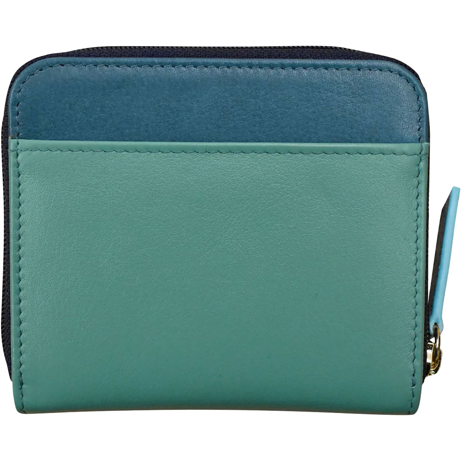 Womens Ili new york ili New York Small Pocket Wallet Serenity Multi Leather Serenity Multi Leather