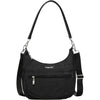 Womens Baggallini Baggallini Modern Pocket Half Moon Bag Black Synthetic Black Synthetic