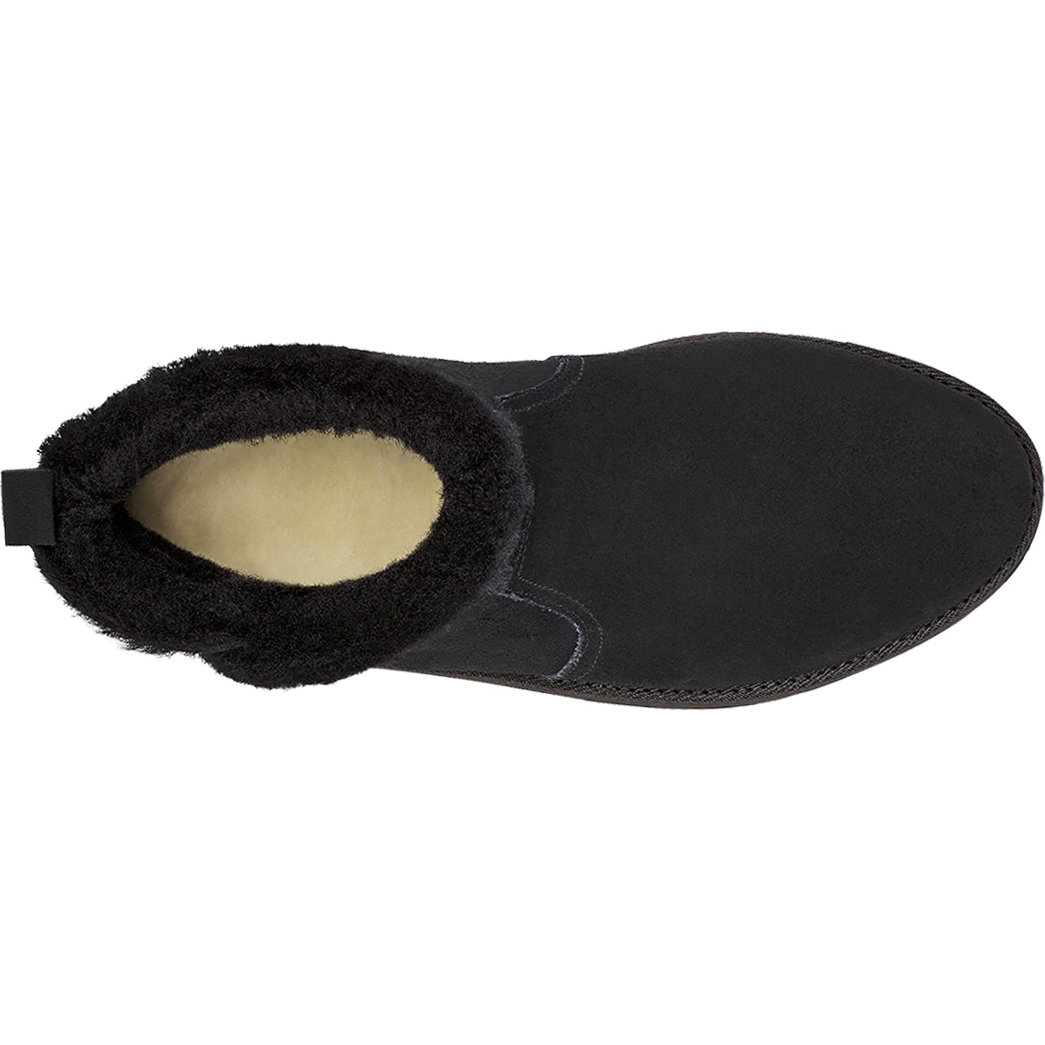 Womens Ugg Women's UGG Romely Zip Black Sheepskin Black Sheepskin