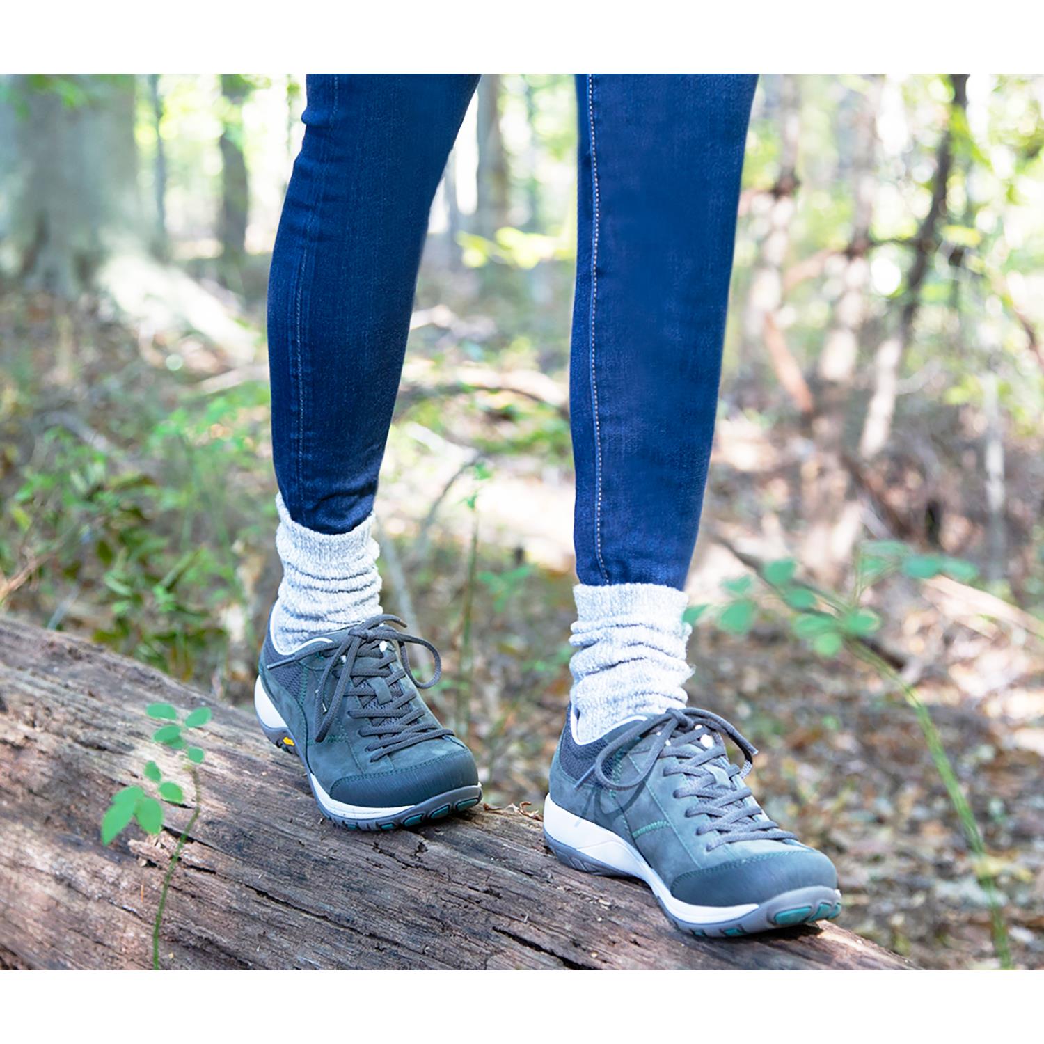 Womens Dansko Women's Dansko Paisley Navy Milled Nubuck Navy Milled Nubuck
