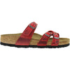 Womens Birkenstock Women's Birkenstock Franca Fire Red Oiled Leather Fire Red Oiled Leather