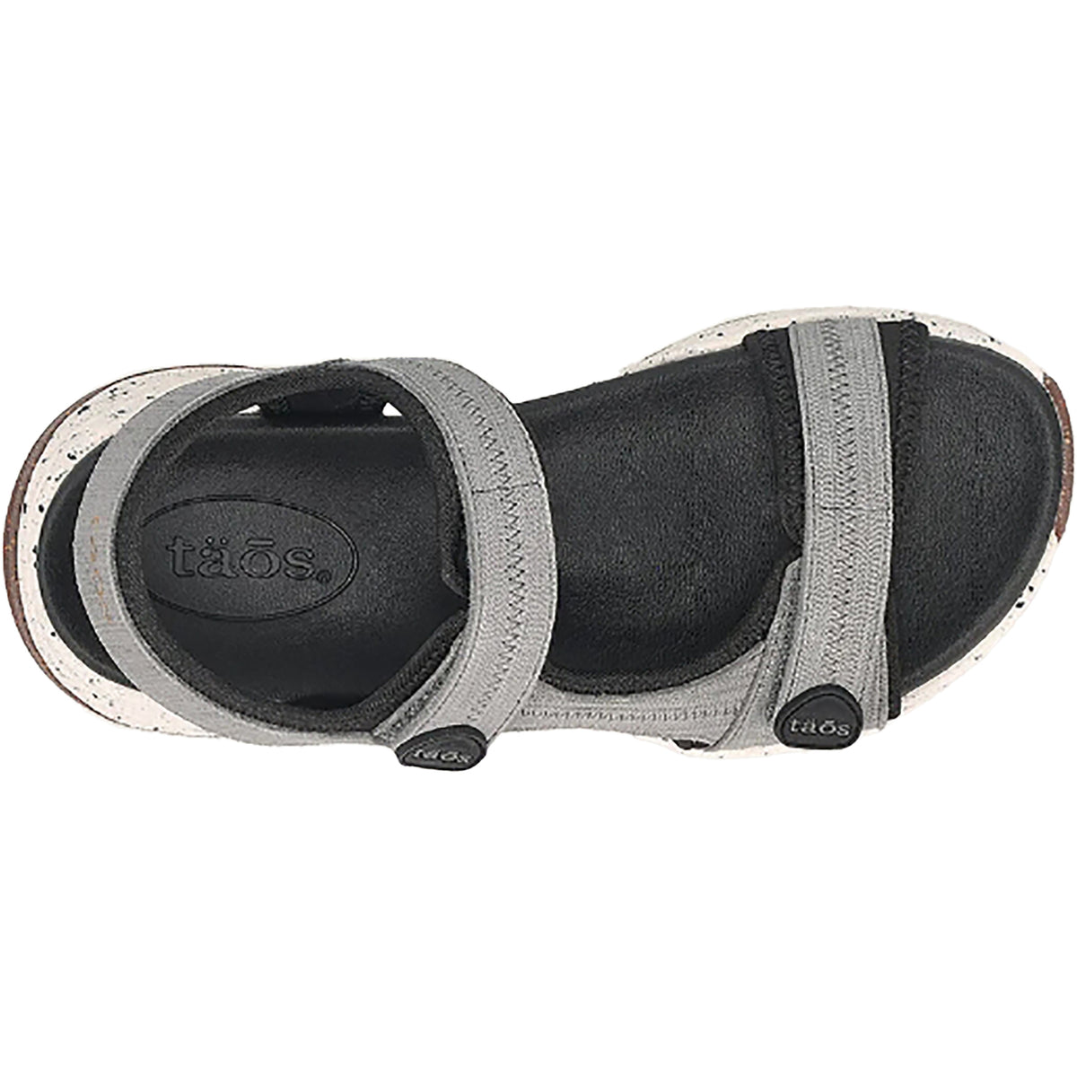 Women's Taos Super Slide Grey Emboss Nubuck – Footwear etc.