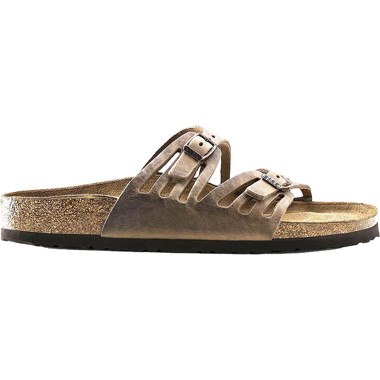 Womens Birkenstock Women's Birkenstock Granada Soft Footbed Tobacco Oiled Leather Tobacco Oiled Leather