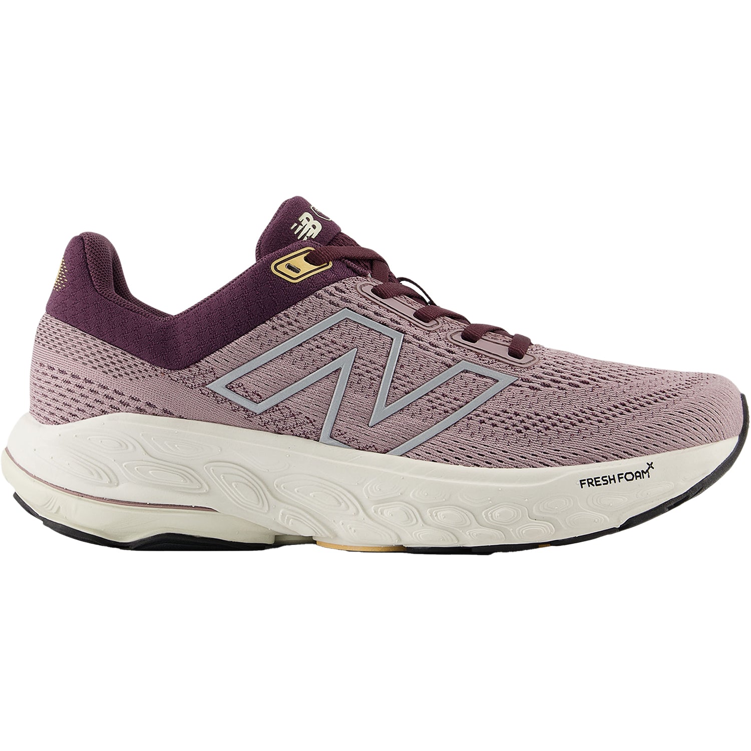 Womens New balance Women's New Balance Fresh Foam X W860J14 Ice Wine/Plum Brown/Silver Metallic Mesh (Stability Support) Ice Wine/Plum Brown/Silver Metallic Mesh