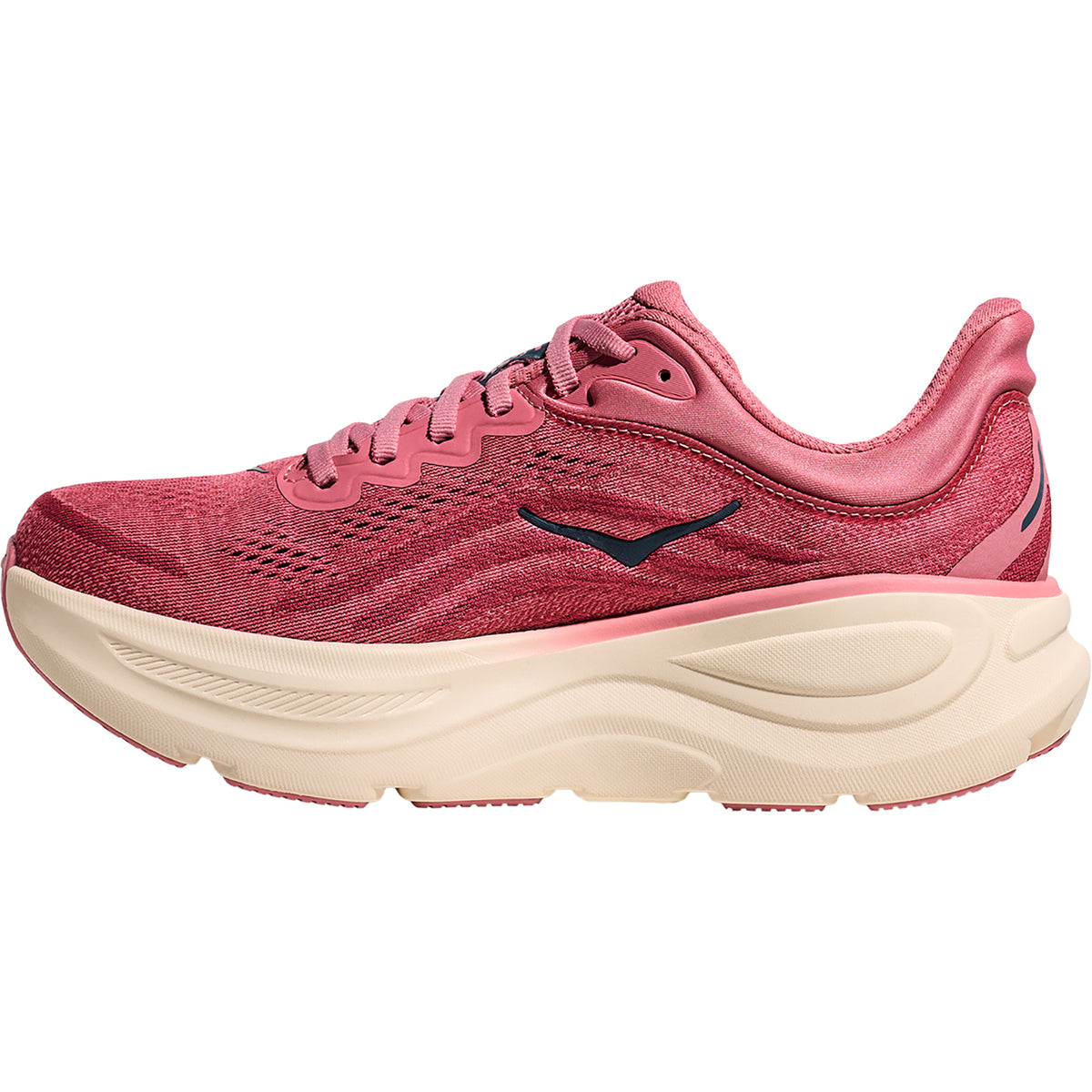 Hoka Bondi 9 Women's Athletic Shoes Lingonberry/Cranberry (Neutral