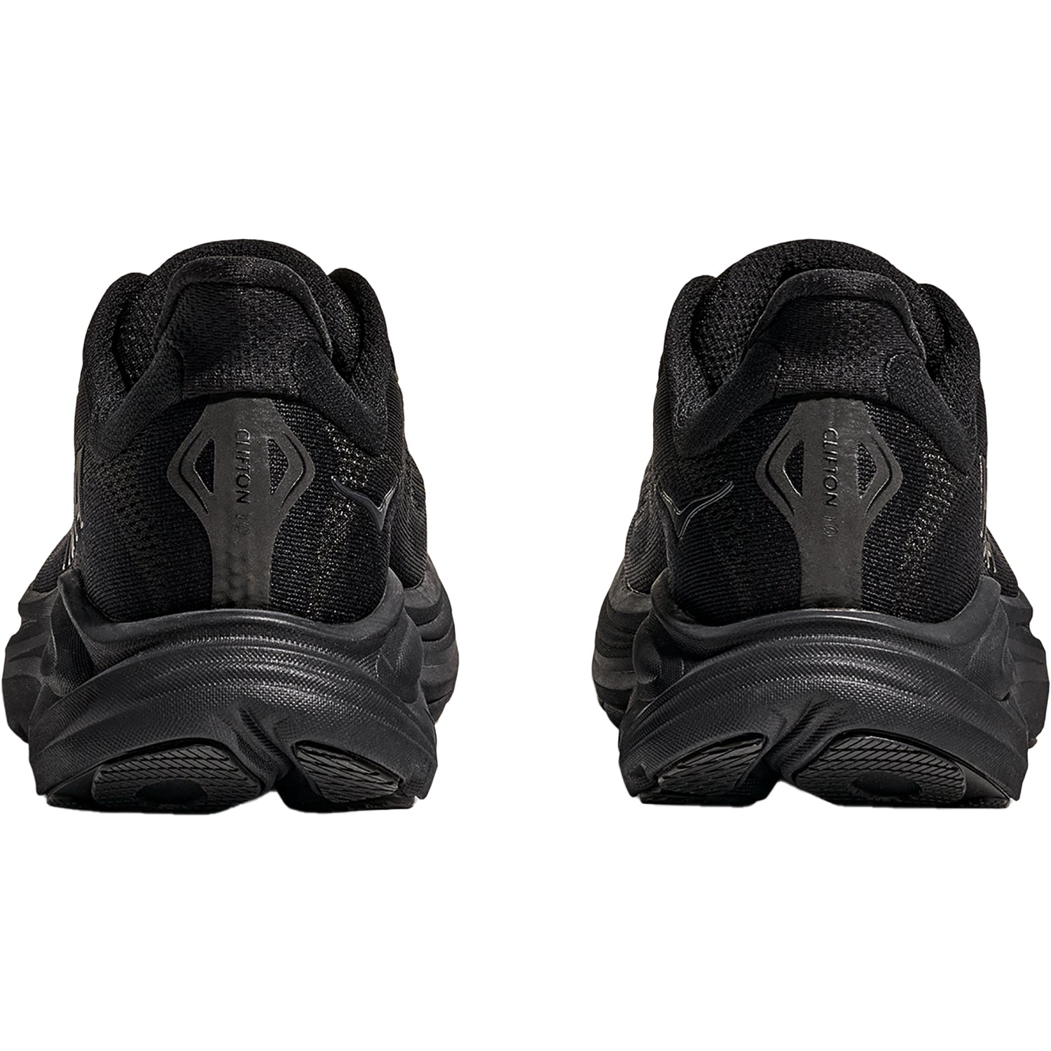 Womens Hoka one one Women's Hoka Clifton 10 Black/Black (Neutral Support) Black/Black
