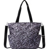 Womens Baggallini Baggallini Carryall Daily Tote Grey Wild Cheetah Nylon Grey Wild Cheetah Nylon