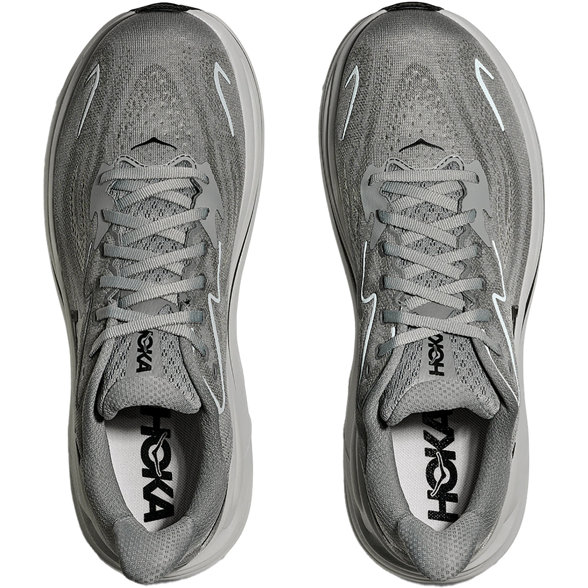 Hoka Clifton 10 Gray Athletic Shoes size 12EE HOKA Clifton 10 Men main image 3