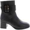 Womens Remonte Women's Remonte D0V80-00 Black Leather Black Leather
