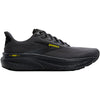 Mens Brooks Men's Brooks Ghost 17 Ebony/Black/Yellow Mesh Ebony/Black/Yellow Mesh