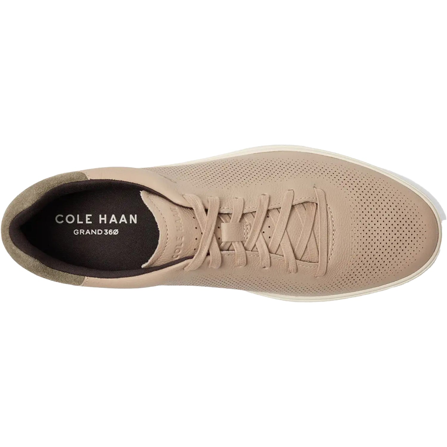 Mens Cole haan Men's Cole Haan Grandpro Angleace Sneaker Lt Sesame Nubuck
